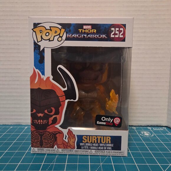 Funko POP Marvel MCU Thor Ragnarok Surtur Gamestop 252 Vinyl Figure - Picture 1 of 6